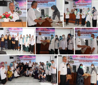 INSPEKTORAT DAERAH PROV SUMBAR MENGGELAR PELEPASAN DAN PERPISAHAN INSPEKTUR          DRS. MARDI, MM DAN BEBERAPA ASN LAINNYA